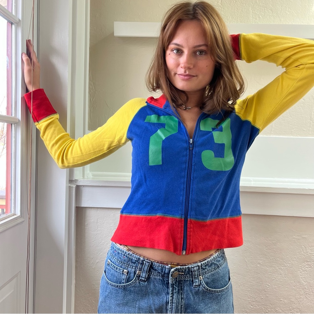 Multicolored Fitted jacket